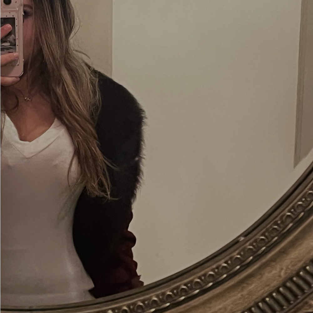 Red beautiful vintage coat